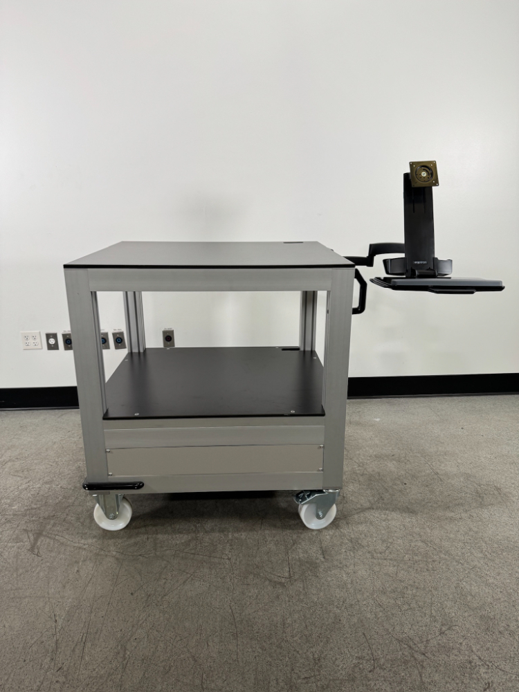 Image of Large Automation Table W/ Ergotron Computer Attachment